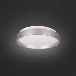 LED плафониера 8703 Ø480 СИВ