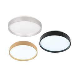 LED плафониера 8703 Ø270 СИВ - Image 3