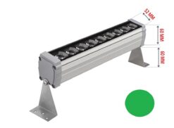LED прожектор AKAI Green за двор или работна зона