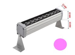 LED прожектор AKAI Pink за двор или работна зона