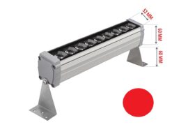 LED прожектор AKAI Red за външно осветление