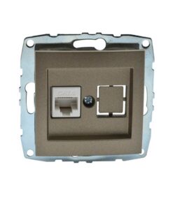 Бронз осветително тяло Vito Mono RJ45 за дома