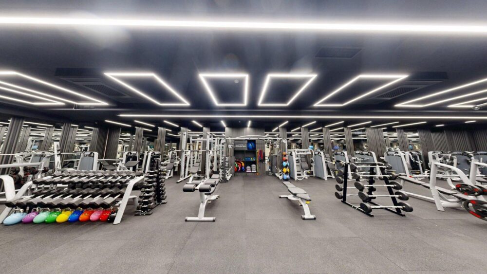 Осветление за спортни зали с LED осветители