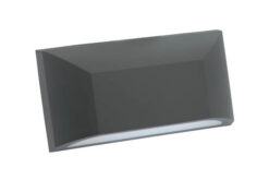 VITO LED ФАСАДЕН АПЛИК ADRIA W1 6W 360LM 4000K (НЕУТРАЛНА СВЕТЛИНА) IP65 200X113X51MM ЦВЯТ АНТРАЦИТ 3230480