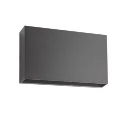 VITO LED ФАСАДЕН АПЛИК ADRIA UD1 12W 780LM 4000K (НЕУТРАЛНА СВЕТЛИНА) IP65 200X125X39MM ДВУПОСОЧНO ОСВЕТЯВАНЕ ЦВЯТ АНТРАЦИТ 3230500