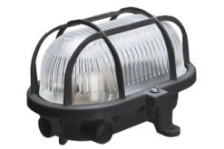 VITO ВЪНШЕН ТЕХНИЧЕСКИ ОСВЕТИТЕЛ MARINA-PG E27 A60 IP54 170X125X115MM ЧЕРЕН ЦВЯТ 3402010