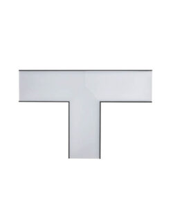 VITO Т-КОНЕКТОР 90° ЗА LINEAR LIGHTINGS PROFILED SL1 250X250X53MM 9W 3000K (ТОПЛА СВЕТЛИНА) TETRIS 2 ЧЕРЕН ЦВЯТ 9910550