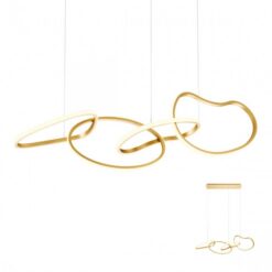 LED пендел Redo Bias 01-2595 над кухненски остров