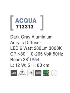 Градински стълб NOVA LUCE ACQUA 713313 - Image 4