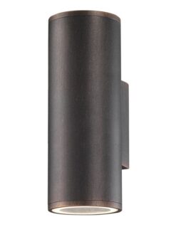 Фасаден аплик Nova Luce NODUS 773224 кафяв детайл 1