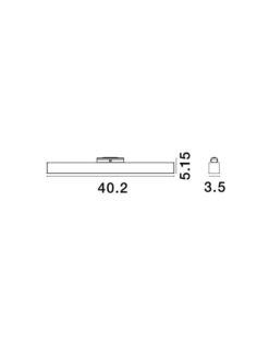 NOVA LUCE - LED модул ESTE 8252005 LED 22 Watt DC24V 1746Lm 4000K IP20 - Image 3