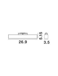 NOVA LUCE - LED модул RIETI 8254412 LED 15 Watt DC24V 580Lm 4000K IP20 - Image 3
