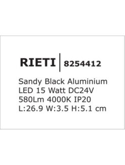 NOVA LUCE - LED модул RIETI 8254412 LED 15 Watt DC24V 580Lm 4000K IP20 - Image 4