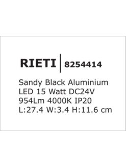 NOVA LUCE - LED модул RIETI 8254414 LED 15 Watt SC24V 954Lm 4000K IP20 - Image 4