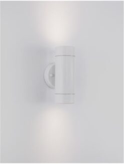 Фасаден аплик Nova Luce LIMBIO 9010621 бял детайл 3