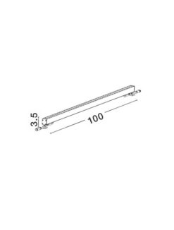 Градинско тяло NOVA LUCE WALL WASHER 9011102 LED Chip Philips 15 Watt 1200Lm 3000K, DC24V Beam 30 degrees -IP67 - Image 3