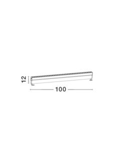 Градинско тяло NOVA LUCE WALL WASHER 9011162 LED Chip Cree 48 Watt 4700Lm 3000K, DC24V Beam 30 degrees -Max Power 300 Watt -IP67 - Image 3