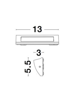 Аплик за вграждане Nova Luce LIV 9018061 бял детайл 5
