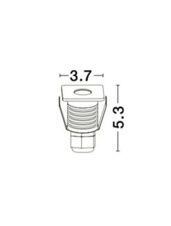 Тротоарен Спот NOVA LUCE BANG” 1w • 3000K • 98Lm • 9019213 - Image 5