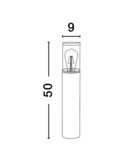 Градински стълб NOVA LUCE ZOSIA 9060182 - Image 3
