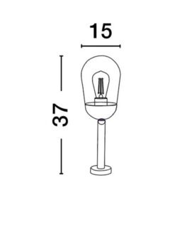 Градински фенер NOVA LUCE OMIKA 9060195 - Image 4