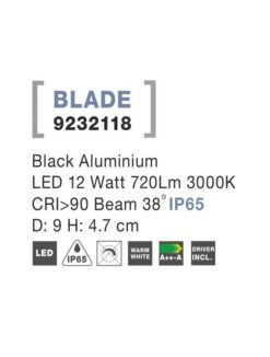Влагозащитена луна BLADE 9232118 • IP65 - Image 5