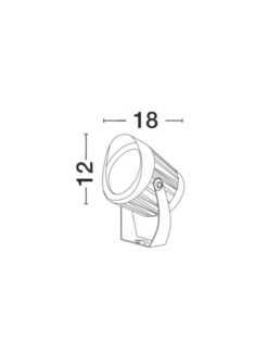 Градински стълб NOVA LUCE NORTH 9240678 - Image 2