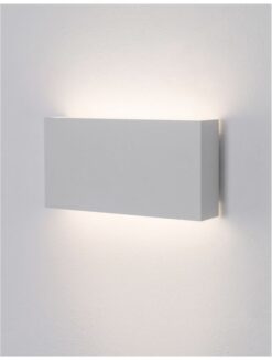 Фасаден аплик Nova Luce MILE 9262111 бял детайл 5