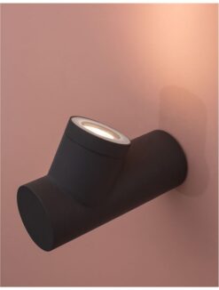 Фасаден аплик Nova Luce RAMO 9291701 антрацитен детайл 4