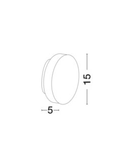 Фасаден аплик Nova Luce SUITE 9297191 черен детайл 1