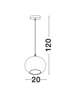 Пендел NOVA LUCE JADE 9361721 - Image 3
