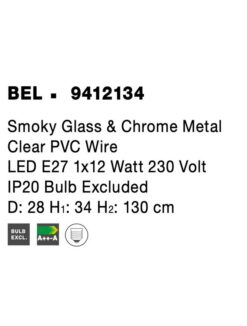 Пендел NOVA LUCE BEL 9412134 - Image 6