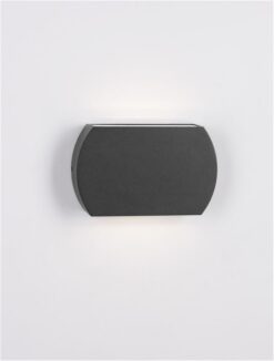 Фасаден аплик Nova Luce FEDOR 9492630 черен детайл 5