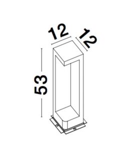 Градински стълб NOVA LUCE GRANTE 9790021 - Image 6