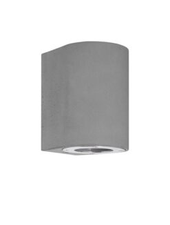 Фасаден аплик Nova Luce LIDO 9790532 сив детайл 1