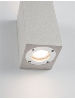 Фасаден аплик Nova Luce FUENTO 9790551 бял детайл 5