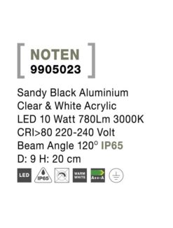 Градински стълб NOVA LUCE NOTEN 9905023 - Image 6
