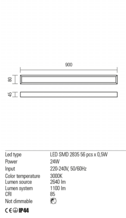 LED аплик REDO 01-1131 HORIZON - Image 3