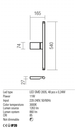 LED аплик REDO 01-1228 ALF - Image 3