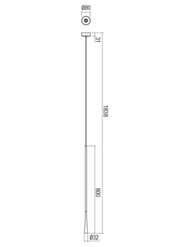 LED пендел REDO 01-2355 ITO - Image 2