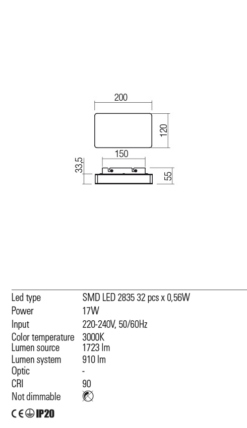LED аплик REDO 01-2385 TABLET - Image 3