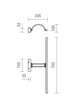 LED аплик за картина REDO 01-458 IKON - Image 2