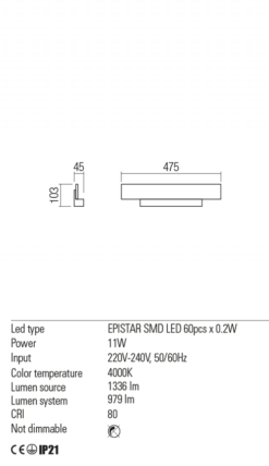 LED аплик REDO 01-777 WELL - Image 3