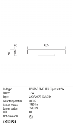LED аплик REDO 01-778 WELL - Image 3