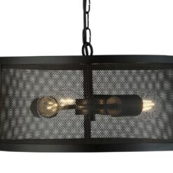 Пендел Searchlight 12483-3BK FISHNET - изглед