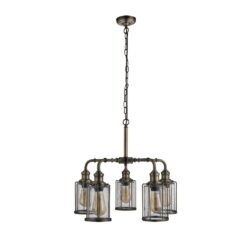 Пендел Searchlight 1265-5AB PIPES - детайл