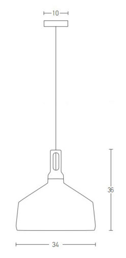 Пендел ZAMBELIS 1511-W PENDANT - Image 2