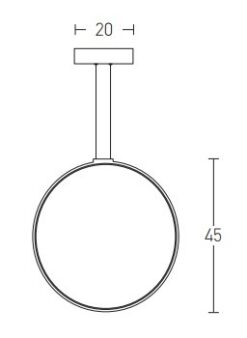 LED пендел ZAMBELIS 1612 PENDANT - Image 2