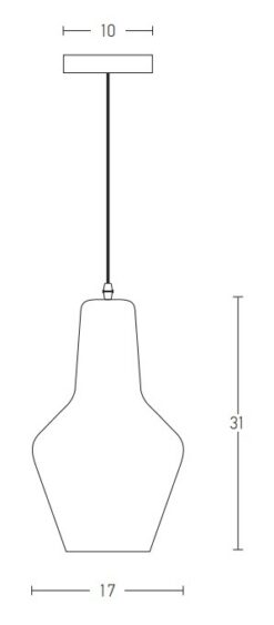 Пендел ZAMBELIS LIGHTS 17055 - Image 2