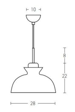 Пендел ZAMBELIS 180067 PENDANT - Image 2
